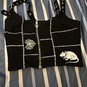 Widow Horror Show Patched Cami